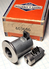 1966-67 Buick LeSabre Wildcat Electra Glove Box Case & Bolt & Cylinder uncoded picture