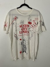 Brandon Maxwell X ACL Festival Tee Size XL White Austin City Limits Distressed picture
