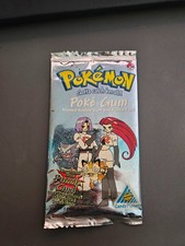 Vintage 1999 Pokemon Poke Gum Sealed Pack Team Rocket Candy Planet Faded picture