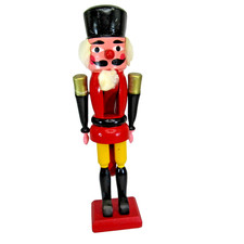 Vintage wood Nutcracker Soldier 1960s 13