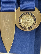 Vintage Edward I. Koch NYC Mayor Office Presentation Bookmark City Seal Boxed picture
