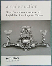 Sotheby's Catalog Silver Decorations American English Furniture Rugs Carpets Art picture