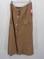 Pre-Owned Vince Tan Size 16 Maxi Skirt picture