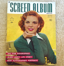 Dell Screen Album Magazine Fall 1948 Issue 24 15¢ Illustrated Movie Star Photo picture