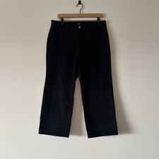 J.Crew Women’s Corduroy Pants Black Women’s 30 PETITE Minimalist Capsule Crop picture