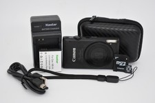 Canon PowerShot ELPH 300 HS Black Digital Camera 12.1MP 5x Zoom Bundle -TESTED ✅ picture