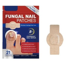 21 Pcs Fungal Nail Patches - Extra Strength Toenail Fungus Treatment Overnight* picture