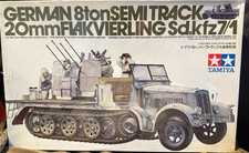 Tamiya 1/35 German Sd.Kfz 7/1 8-Ton Semi-Track 20mm Flakvierling No.50 picture
