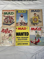 MAD Magazine Vintage Lot of 6 Issues #68 #76 #90 #106 #107 #121 1962-1969) picture