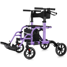WALK MATE Rollator Walker footrest Tall Walkers Seniors 10