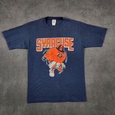 Vintage Syracuse University Otto Basketball Shirt Mens XS Navy USA Orangemen picture