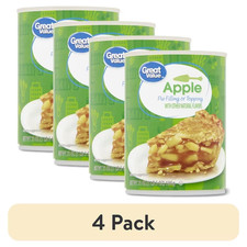 (4 pack) Great Value Apple Pie Filling or Topping, 21 oz picture