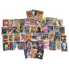 50PCS Classic Rock Band Stickers Pack Lot Vintage Retro Music Vinyl Decals Bulk picture