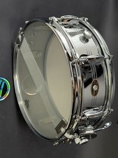Slingerland 10 Lug Gold Badge Chrome Over Brass picture