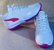 PUMA Court Pro 2 Metallic Basketball  Mens SZ 9.5 White Athletic Shoes 31251601 picture