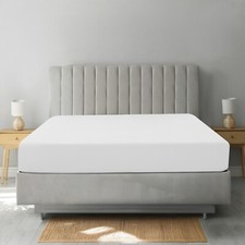 Hotel Quality Fitted Sheet Deep Pocket Breathable Soft Elastic Mattress Sheets picture