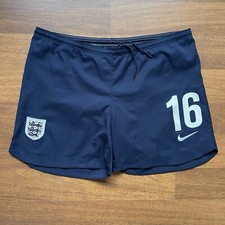 ENGLAND NIKE 2013 WOMEN’S EURO FOOTBALL HOME SHORTS SIZE “S” 585540-451 picture