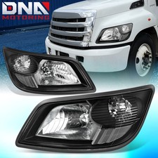 For 2006-2019 Hino 145 165 185 258 268 338 258ALP 268A Headlights Black/Clear picture