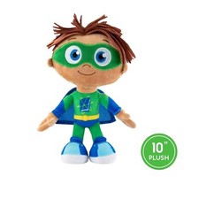 Super Why Plush Whyatt Beanstall Doll Wyatt Green Willy Super Readers Licensed picture