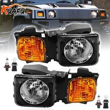 KUAFU For Hummer H3 2006-2010 H3T 2009-2010 Headlights Headlamps Set Left &Right picture