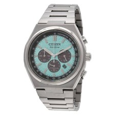 Citizen Zenshin Chrono Blue Dial Watch CA4610-85M picture