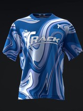 Persionalized Name Track - Cypher Pearl Bowling Jersey Men’s - Women’ Size S-5XL picture