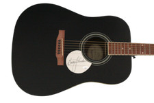 Brian Johnson ACDC Signed Autograph Full Size Gibson Epiphone Guitar w/ JSA COA picture