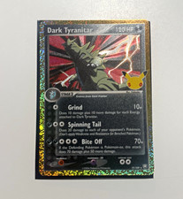 Nintendo Pokemon TCG Team Rocket Returns Dark Tyranitar 19/109 Holo Rare 2004 picture