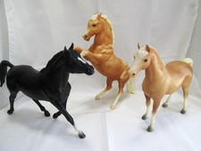 3 BREYER USA HORSE FIGURINES PALOMINO ARABIAN MARE - LAKOTA - BLACK BEAUTY picture