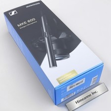 Sennheiser MKE 600 Shotgun Microphone Camera Video Production Audio Sound picture