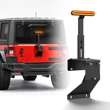 Spare Tire Carrier Bracket for 2007 2008 2009 2010--2018 Wrangler JK/JKU w/ Led picture