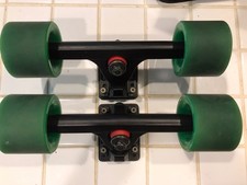 Caliber .50 Cal.  Longboard Trucks With ABEC 11 Grippins Wheels picture