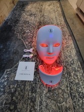 Regenalight LED Light Therapy Face Mask Set, White, USB Powered, Portable picture