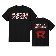 Unisex Casual T-Shirt Fuerza Regida Tribute Music Fan Art Heavy Cotton Reprint picture