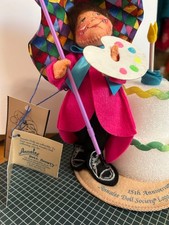 VINTAGE ANNALEE Society Logo Kid 1998 - 1999 15th Anniversary ARTIST W/Tags picture