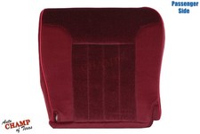 For 94-96 Dodge Ram 1500 2500 3500 SLT -Passenger Bottom Cloth Seat Cover Red picture
