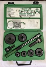 Greenlee 7238SB Manual Punch Driver Set w/case picture