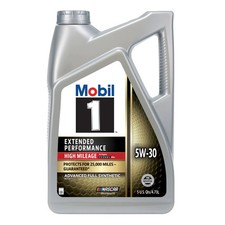 Mobil 1 Extended Performance High Mileage Full Synthetic Motor Oil 5W-30,5 Quart picture