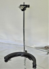 Large Heavy Stable Cast Iron Base Support Stand Lab 24