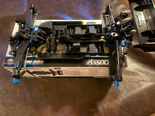 Team Associated RC8 t4e 4wd truggy Roller Chassis Kit assembled never ran picture