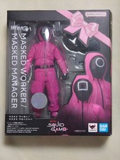Tamashii Nations SHF Squid Game Masked Manager Worker 5.7in Figure picture