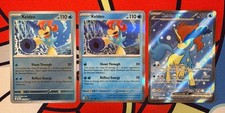 Keldeo EX 159/086 Ultra Rare + 2 (1H +1 RH) Keldeo 019/086  (3-Card Lot) picture