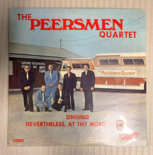 Peersmen Quartet Nevertheless At Thy Word I’ll Go SEALED Gospel LP MS-4805 picture