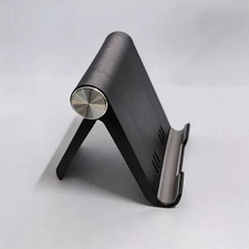 Universal Foldable Phone & Tablet Stand – Portable Adjustable Desk Holder picture