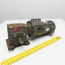 Baldor F-921-20-B5-H 1HP 20:1 Right Angle Gearmotor 180VDC 125RPM picture
