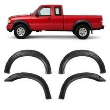Fender Flare Kit For 1993-2011 Ford Ranger Pocket Rivet Bolt Textured Black picture