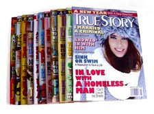 2014 True Story Magazines, 11 months, January to December, missing November. picture