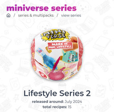 Miniverse Make It Mini Lifestyle Series 2 ** YOU PICK ** New OPEN And Unopened  picture
