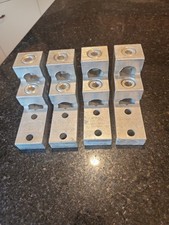 Burndy K11A36U-2 Dual Rated Mechanical Lug 2 AWG-600 kcmil CU9AL 2-Hole Lot of 4 picture