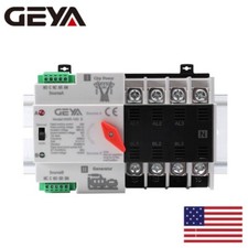 GEYA Dual Power Automatic Transfer Switch 4P 100Amp 230V Grid to AC Generator PC picture